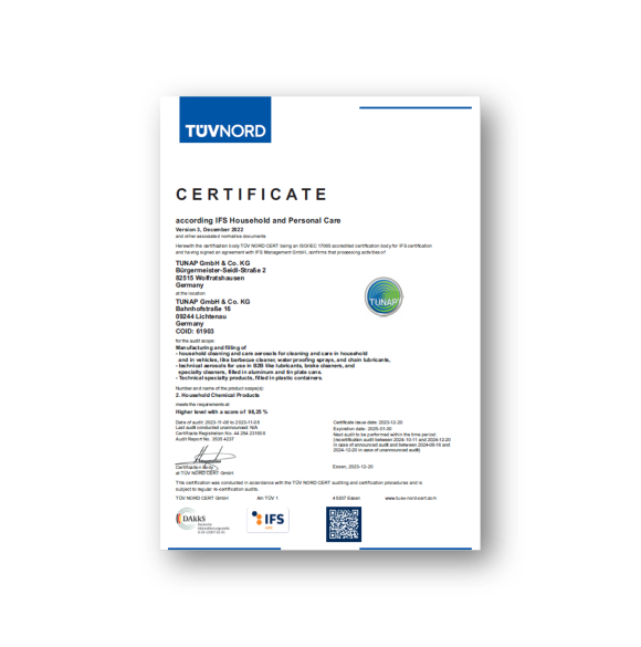 IFS Household and Personal Care IFS Household and Personal Care